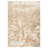 Gold Behang Sample - Foliage Field