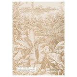 Gold Wallpaper Sample - Foliage Field Annet Weelink Design