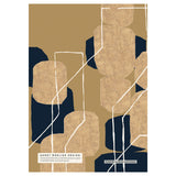 Gold Wallpaper Sample - Gold Rush Annet Weelink Design