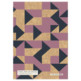 Gold Behang Sample - Guby Cubes