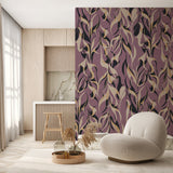 Gold Wallpaper - Fierce Flames Annet Weelink Design
