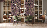 Gold Wallpaper - Fierce Flames Annet Weelink Design