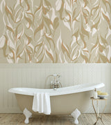 Gold Wallpaper - Fierce Flames Annet Weelink Design