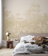 Gold Behang - Foliage Field