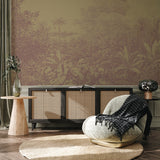 Gold Wallpaper - Foliage Field Annet Weelink Design