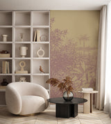 Gold Wallpaper - Foliage Field Annet Weelink Design
