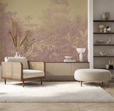 Gold Wallpaper - Foliage Field Annet Weelink Design