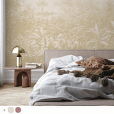 Gold Wallpaper Sample - Foliage Field Annet Weelink Design