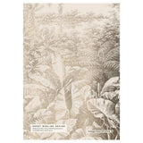 Gold Wallpaper Sample - Foliage Field Annet Weelink Design