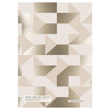 Gold Wallpaper - Guby Cubes Annet Weelink Design