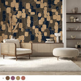 Gold Wallpaper Sample - Gold Rush Annet Weelink Design