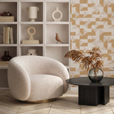 Gold Wallpaper - Guby Cubes Annet Weelink Design
