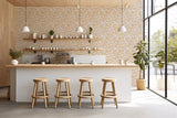 Gold Wallpaper - Guby Cubes Annet Weelink Design