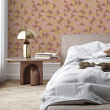 Gold Wallpaper - Guby Cubes Annet Weelink Design