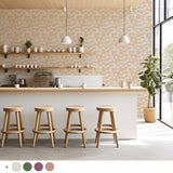Gold Wallpaper Sample - Guby Cubes Annet Weelink Design