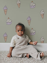 Behang Sample - Ice Cream