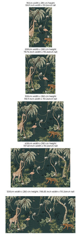 Jungle Wallpaper - Jungle Jazz Annet Weelink Design
