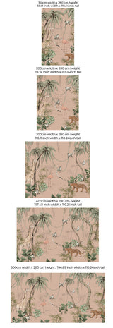 Jungle Wallpaper - Jungle Jazz Annet Weelink Design