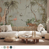 Behang Sample - Jungle Jazz