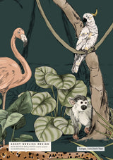 Wallpaper Sample - Jungle Jazz Annet Weelink Design