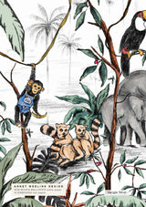 Wallpaper Sample - Jungle Annet Weelink Design