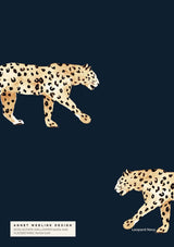 Leopard Wallpaper - Leopard Annet Weelink Design