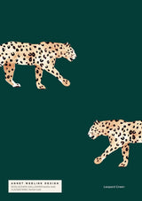 Leopard Wallpaper - Leopard Annet Weelink Design