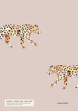 Leopard Wallpaper - Leopard Annet Weelink Design