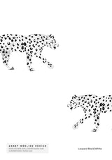Behang Sample - Leopard