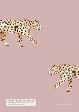 Leopard Wallpaper - Leopard Annet Weelink Design