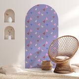 Calcomanía de papel tapiz Papel pintado en forma de arco - Love Drop