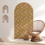 Calcomanía de papel tapiz Papel pintado en forma de arco - Love Drop