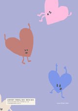 Behang Sample - Love Drop