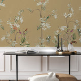 Floral Wallpaper - Lush Eden Annet Weelink Design