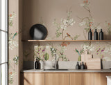 Floral Wallpaper - Lush Eden Annet Weelink Design