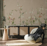Floral Wallpaper - Lush Eden Annet Weelink Design