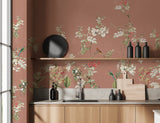 Floral Wallpaper - Lush Eden Annet Weelink Design