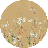 Pegatina de pared redonda - Lush Eden