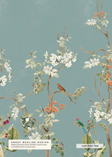 Floral Wallpaper - Lush Eden Annet Weelink Design