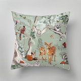Full-colour printed accent pillow by Annet Weelink Design