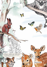 Behang Sample - Magical Forest