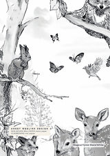 Behang Sample - Magical Forest