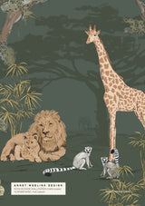 Behang Sample - Safari Mooz