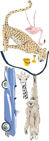 Wall Decal Set - Miami Beach