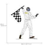Single Wall Decal - Monaco Man Annet Weelink Design