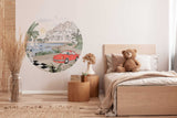 Round wall sticker - Monaco Annet Weelink Design