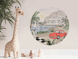 Round wall sticker - Monaco Annet Weelink Design