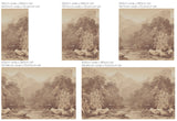 Landschap Behang - Mountain Peaks
