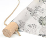 Textielposter - CENTRAL PARK Off white