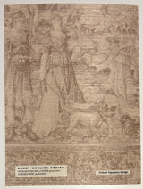 Orient Tapestry - Grasscloth Wallpaper